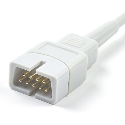 MEK SpO2 Sensor de pulso oxímetro reutilizável Cabo MP 1000 MP110 MP400 MP 500 9 Pin