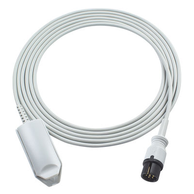 Anke 6 pin Reutilizavel SpO2 Sensor ASC-553 ACS-553A AAMI 6Pin Conector Adulto Proba SpO2 de ponta macia
