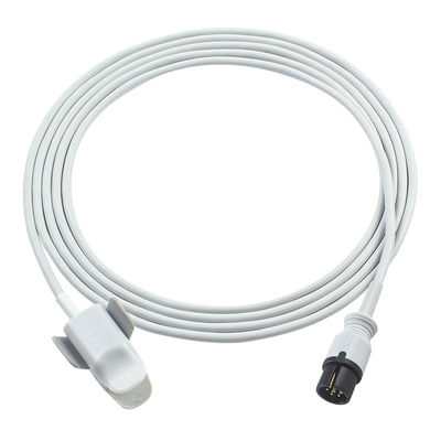Anke 6 pin Reutilizavel SpO2 Sensor ASC-553 ACS-553A AAMI 6Pin Conector Adulto Proba SpO2 de ponta macia