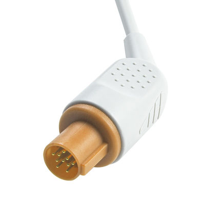 GE Hellige Compatível com ligação direta Sensor SpO2 reutilizável de 7 pines Adultos SMK SMC SMU SMS SMV SpO2 Probe
