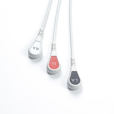 Para Stryker > Med-tronics > Fisiocontrole Compativel Cable ECG de Conexão Direta e fios de chumbo - 11110-000029