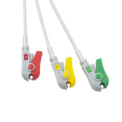 Para Mindray > Datascope Compatible Direct-Connect ECG Cable e fios de chumbo - 040-000964-00