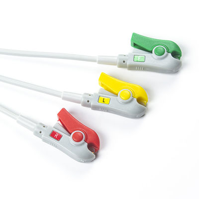 Para Mindray > Datascope Compatible Direct-Connect ECG Cable e fios de chumbo - 040-000964-00