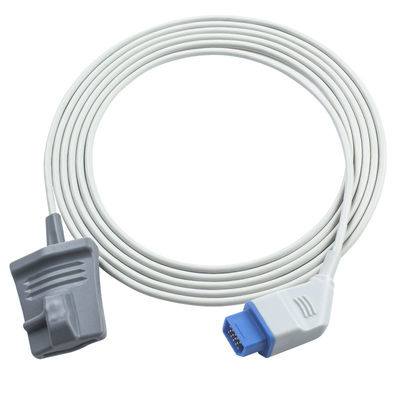 Cabo sensor direto de SpO2 Nihon Kohden NHNK3014 redondo 14 pinos BSM9800 BSM2350 clipe de dedo adulto sonda SpO2