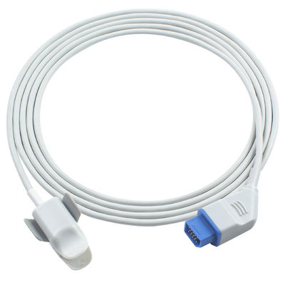 Cabo sensor direto de SpO2 Nihon Kohden NHNK3014 redondo 14 pinos BSM9800 BSM2350 clipe de dedo adulto sonda SpO2