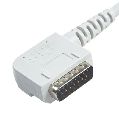 O ECG de Kenz cabografa K131 a banana 4,0 que o cabo para 108 109 110 1210 1211 601 o IEC de Cardico 302 Direto-conecta o cabo de ECG