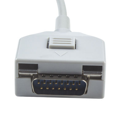 Fukuda MIM monitor paciente do ECG do cabo KP-500 KP-500D Cardisuny do ECG cabografa 10 o conector da banana 4,0 do IEC dos fios de ligações