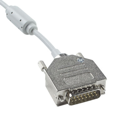 Drager Tech Flow Meter Cable DB 15 Pin Conector de fio