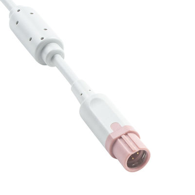 Drager 8409626 Cable de sensor de fluxo de 7 pines Cores cinzentas