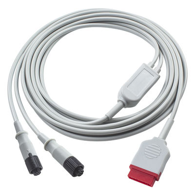 GE IBP Adaptador Cable 11pin para Dual Medex Conector Lógico B650 Tram 500 Transducer Extension Cable