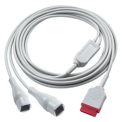 GE IBP Adaptador 2*Ph-Ilips 4pin IBP Extension Cable 350cm Para Clínicas / Hospitais