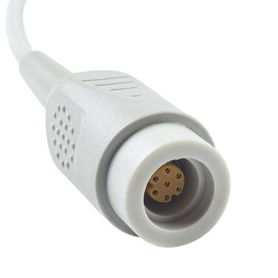 Draeger 7pin para 7pin IBP Adaptador cabo IBP Extensão Transdutor de pressão sanguínea cabo
