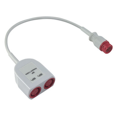 Cabos Mindray 12 pin para duplo adaptador IBP Cabos de extensão Mindray 12 pin