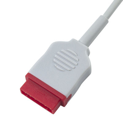 GE IBP Adaptador de cabo 2*Abbott 6pin IBP cabo de extensão para transdutor / monitor do paciente