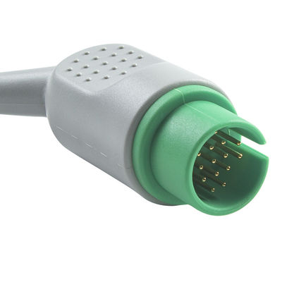 TPU Spacelabs compatível 3 AHA Grabber de cabo de chumbo