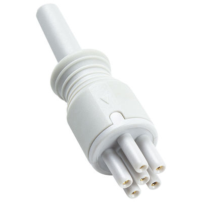 Para a Omron > Colin Cable ECG compatível com ligação directa e fios de chumbo 5Lead IEC Grabber