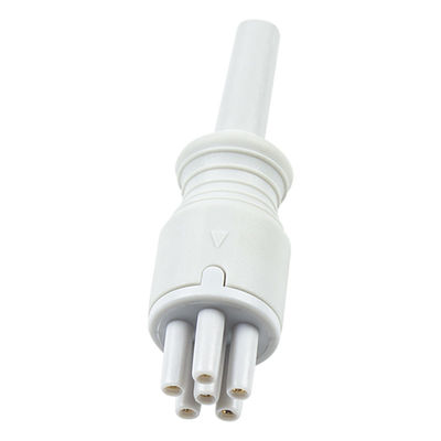 Para a Omron > Colin Cable ECG compatível com ligação directa e fios de chumbo 5Lead IEC Grabber
