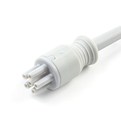 Para a Omron > Colin Cable ECG compatível com ligação directa e fios de chumbo 5Lead IEC Grabber