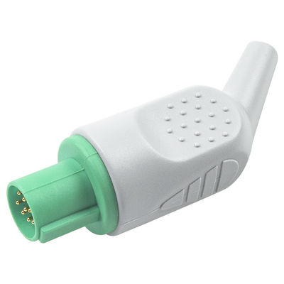 Hellige Cable ECG compatível com ligação direta e fios de condução 5Lead AHA Grabber