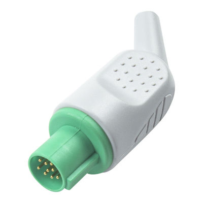 Hellige Cable ECG compatível de ligação direta e fios de condução para 3Lead IEC Snap
