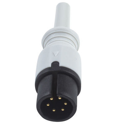 Edan Compatível Cable ECG de ligação direta e fios de condução 6Pin Universal AAMI 3Lead AHA Snap