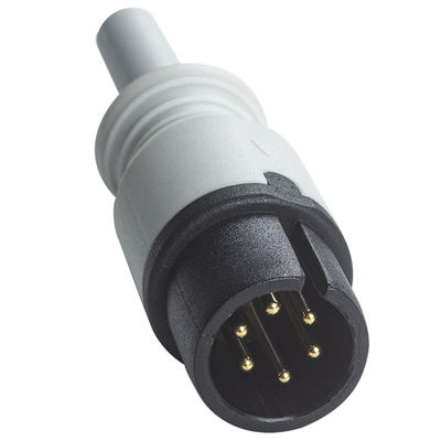 Edan Compatível Cable ECG de ligação direta e fios de condução 6Pin Universal AAMI 3Lead AHA Snap