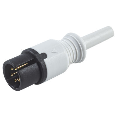 Edan Compatível Cable ECG de ligação direta e fios de condução 6Pin Universal AAMI 3Lead AHA Snap