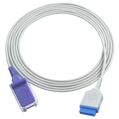 Clínicas / Hospitais SpO2 Adaptador Cable - 2021406-001 Compatível para GE Healthcare