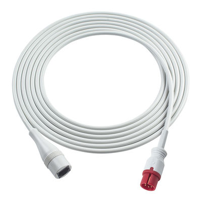AAMI IBP Adaptador Cable de extensão 6pin para Edward Conector Welch Allyn Propaq 102 104 106 205 Encore 106EL