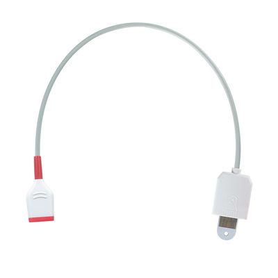 Compatível com o Masmo 4088 SpO2 RD para PC Adaptador de cabo 1.5FT RD Adaptador de cabo série SpO2 4088 0.45M