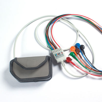 GE SEER Light Recorder 2008596-001 Bolsa Holter Bolsa Recorder Com Faixa E Cinturão