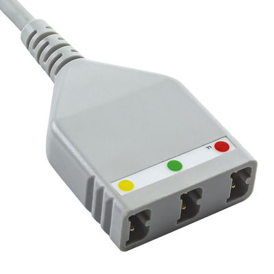 AAMI 6Pin ECG cabo tronco Edan LL estilo 3lead cabo 1.30M
