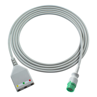 Kontron ECG cabo de tronco LLstyle 3lead cabo 1.30M
