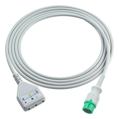 Comen ECG cabo tronco DDstyle 3lead Leadwires cabo 1.30M