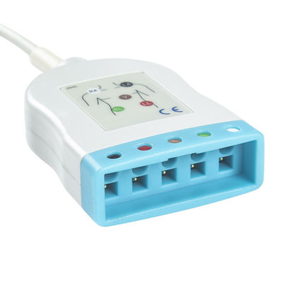 P-hilips 8pin ECG Trunk Adapter Cable ECG Cable M1600A 989803104011 ECG cabos de extensão
