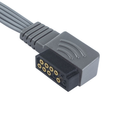 Compatível com PH ECG Telemetry Leadwire - M4725A ECG Holter Cable 350-0173-03 para Zymed DigiTrak-Plus