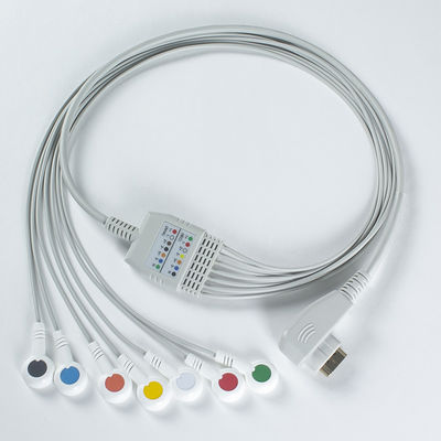 Cabo de ECG para DMS 300-3A, ECG 7 Lead Holter DMS Cabo de ECG DMS Holter