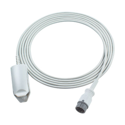 Cable de ensaio Zoncare SpO2 compatível para Zoncare PM7000D Probe 6Pin Adult Digital 3.0M PM7000C