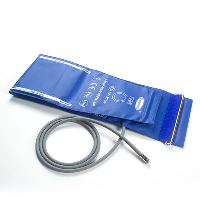 Pulseira de pressão sanguínea ambulatorial Pulseira grande adulto XL com conector de metal 38-55cm