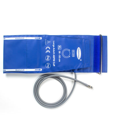 Pulseira de pressão sanguínea ambulatorial Pulseira grande adulto XL com conector de metal 38-55cm