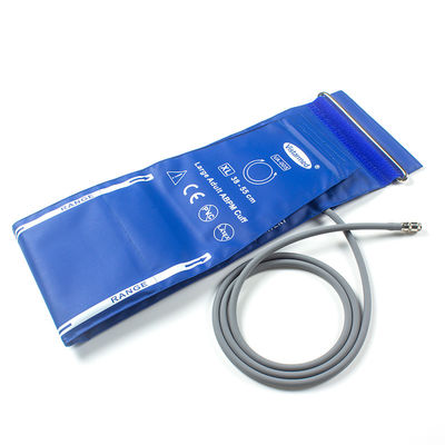 Pulseira de pressão sanguínea ambulatorial Pulseira grande adulto XL com conector de metal 38-55cm