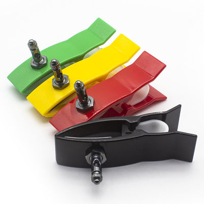 Adaptadores de pinças de membros de cores múltiplas pediátricas com conector Snap End e revestimento Ag/Cl
