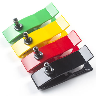 Adaptadores de pinças de membros de cores múltiplas pediátricas com conector Snap End e revestimento Ag/Cl