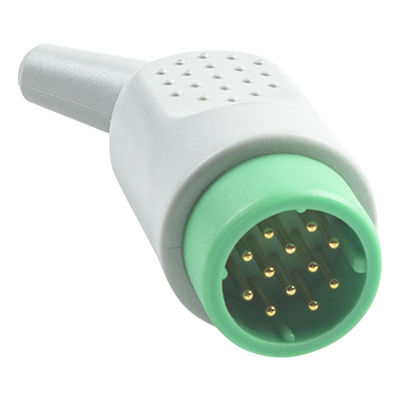 Snap/Pinch Patient End 4Lead ECG Cable para Medtronic Lifepak 20e AHA/IEC Color Coding