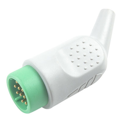 Snap/Pinch Patient End 4Lead ECG Cable para Medtronic Lifepak 20e AHA/IEC Color Coding