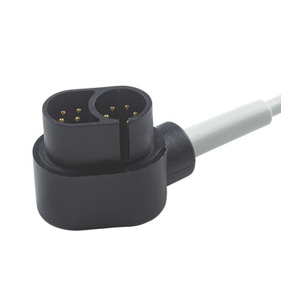 4 Cabo de ECG de chumbo para Welch Allyn 1500 IEC Grabber 24 meses de vida útil Compatível
