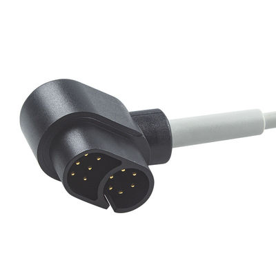 4 Cabo de ECG de chumbo para Welch Allyn 1500 IEC Grabber 24 meses de vida útil Compatível