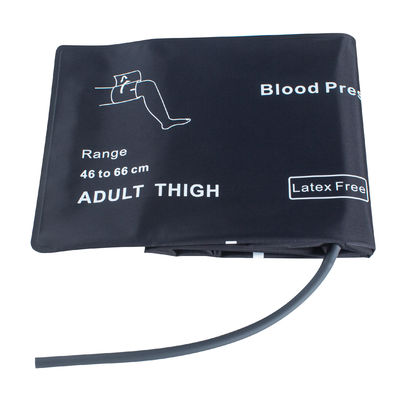 Coxa Extra Grande Adultos NIBP manguera Tubo único sem bexiga 46-66cm Manguera de Nylon