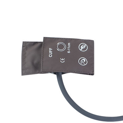 Saco Embalagem Neonatal NIBP Manche Single Tube 6-11cm TPU Manche Marrom