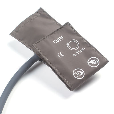 Saco Embalagem Neonatal NIBP Manche Single Tube 6-11cm TPU Manche Marrom